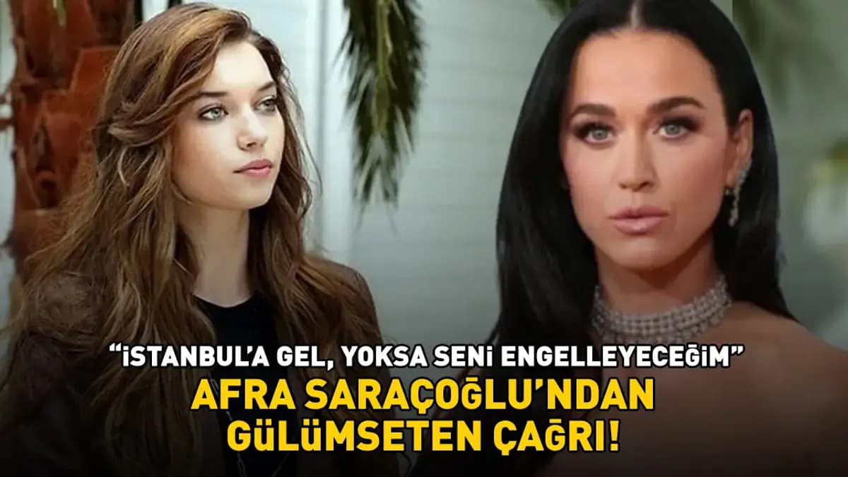 Afra Saraçoğlu nasmijala fanove šaljivom porukom za Katy Perry
