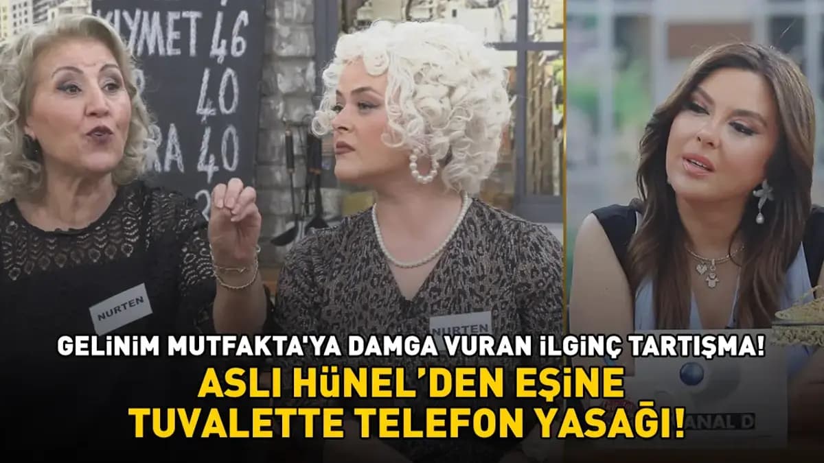Gelinim Mutfakta: Aslı Hünel i zabrana telefona u toaletu